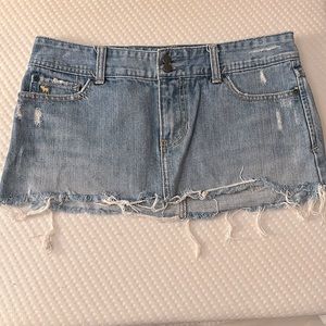 Ambercrombie and Fitch Jean mini skirt